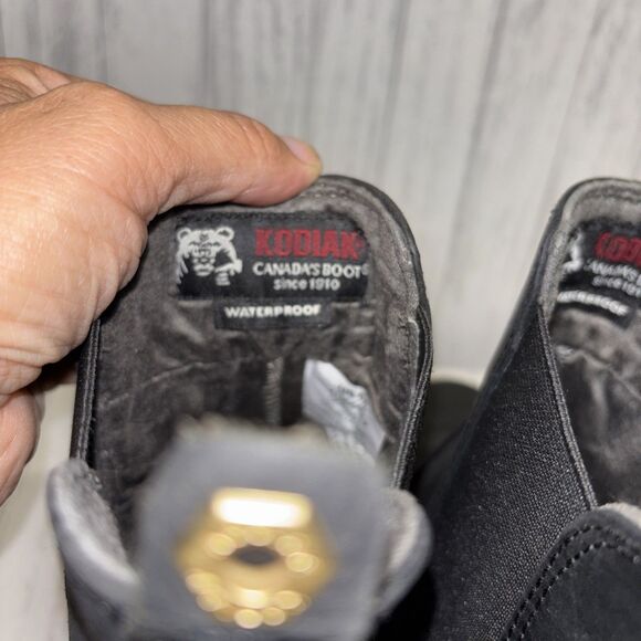 Womens Size 8.5 Kodiak Henna Boots Black EUC - Picture 5 of 7